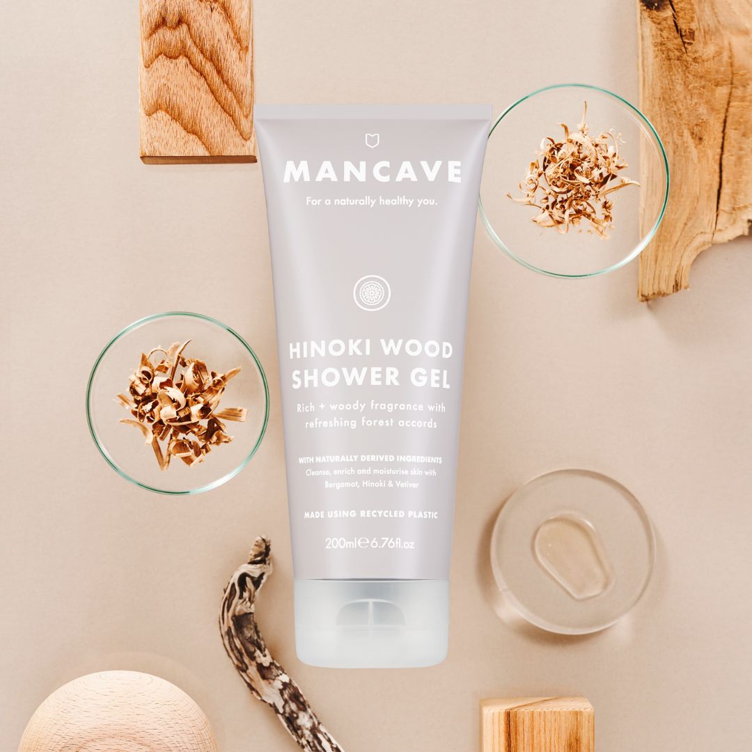 MANCAVE HINOKI WOOD 200ml backround